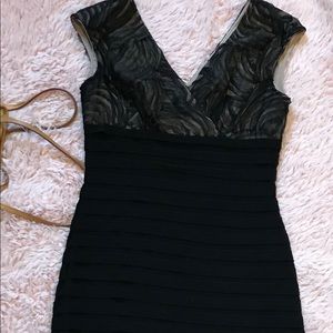 Adrianna papell black dress